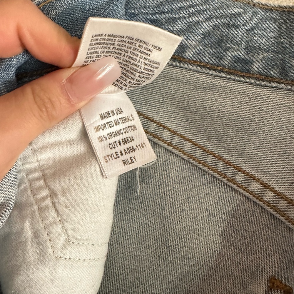 AGOLDE | Riley Ripped Crop Jeans - Picture 4 of 8